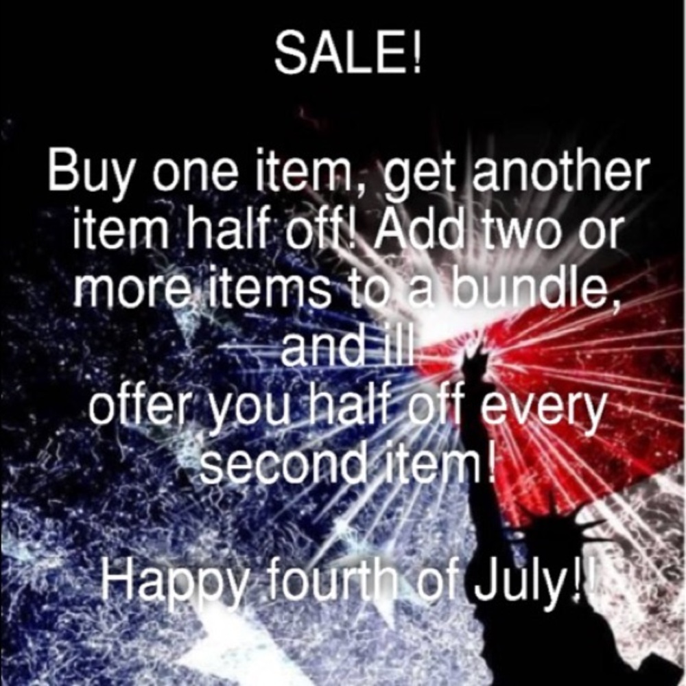 Fourth of July SALE🎉